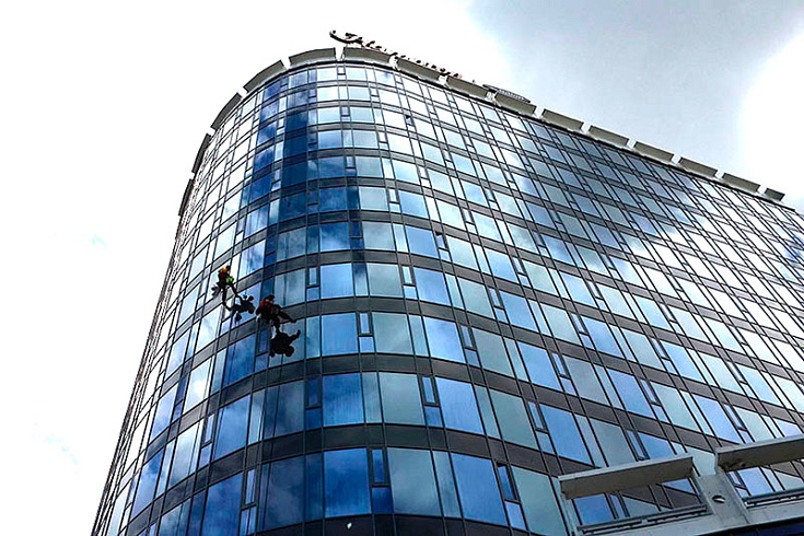 Мытье фасадов Мытье фасадов